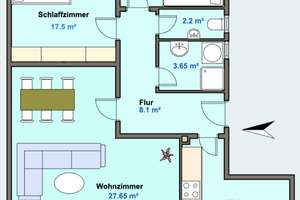 Moderne, helle 3-Zimmer-Wohnung in Kurhausnähe, mit Einbauküche  – Sonnenberger Straße 20A, 65193 Nordost, Wiesbaden – Vorschaubild 20