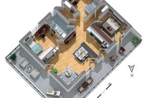 Penthouse! Herrliche 4-Zimmer-Wohnung Kronshagen
