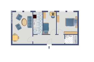 Gemütliche 3-Zimmer-Etagenwohnung in ruhiger, aber dennoch zentraler Lage. – Die vollständige Adresse der Immobilie erhältst du vom Anbieter., 81671 Echarding, München – Vorschaubild 7