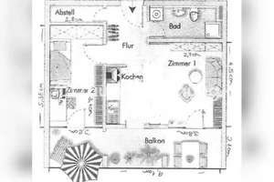 Tauschwohnung: 3-4 Zimmer-Wohnung rund um Freiburg gesucht! – Die vollständige Adresse der Immobilie erhältst du vom Anbieter., 79106 Brühl-Beurbarung, Freiburg im Breisgau – Vorschaubild 2