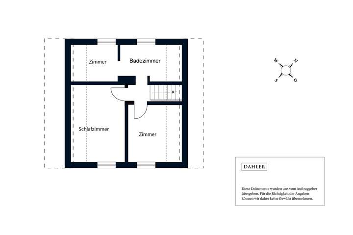 Grundriss Obergeschoss optiona