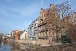 Für Individualisten: Galeriewohnung mit Balkon, Patio 
+ 360°-Dachterrasse direkt an der Pegnitz – Großweidenmühlstraße 1, 90419 St. Johannis, Nürnberg – Vorschaubild 9