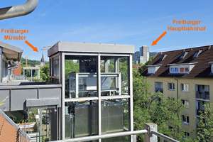 großzügig geschnittene 2-Zimmer-Maisonette-Wohnung in ruhiger, zentraler Lage – Fedderstraße 4, 79106 Stühlinger-Eschholz, Freiburg im Breisgau – Vorschaubild 4