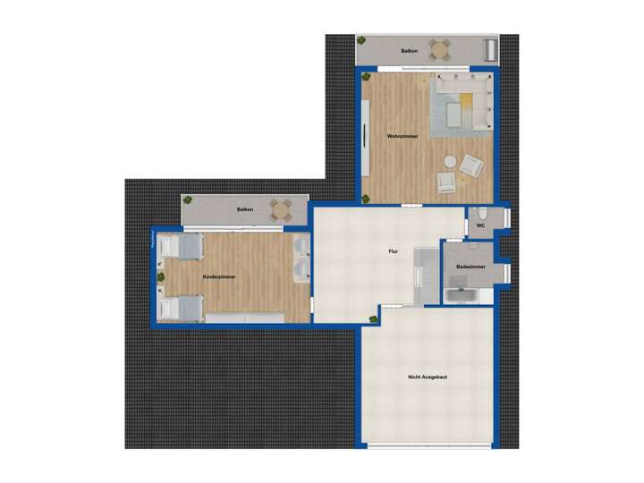 Grundriss Dachgeschoss