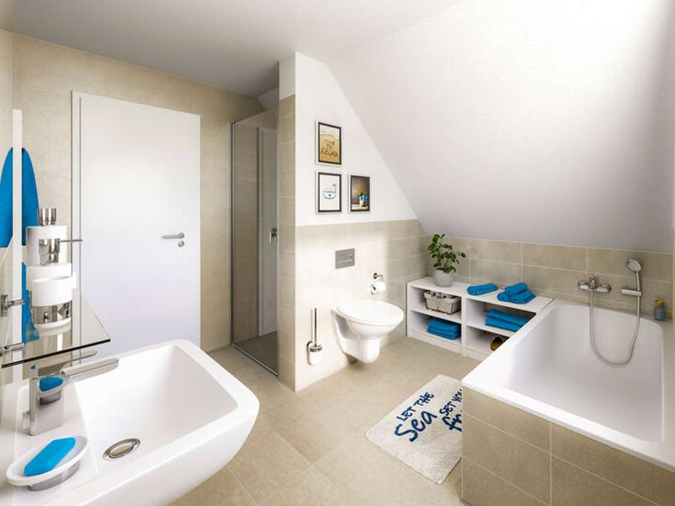 Wohnbeispiel Badezimmer