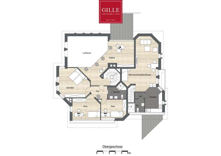 Grundriss Obergeschoss