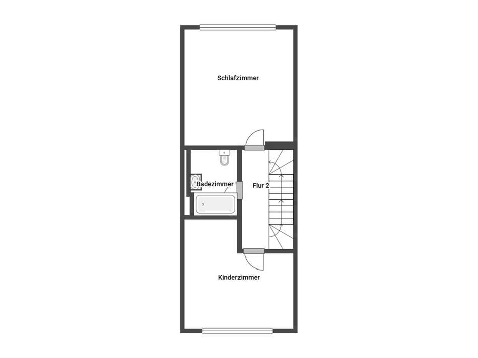 Grundriss Skizze 1.OG