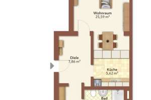Erstbezug nach Sanierung mit Balkon: exklusive 3-Zimmer-Wohnung in Bremen – Die vollständige Adresse der Immobilie erhältst du vom Anbieter., 28203 Fesenfeld, Bremen – Vorschaubild 11