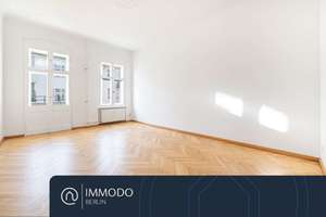 ☀️ Traumhafter Stuckaltbau im Samariterkiez! – Renovierte 3 Zi Whg mit Süd-Balkon & Fischgrätparkett – Die vollständige Adresse der Immobilie erhältst du vom Anbieter., 10247 Friedrichshain, Berlin – Vorschaubild 1