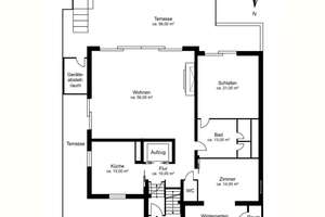 Einmalig: Penthouse am Feenteich mit 120 m² Dachterrassen etc. - KP auf Anfrage – Die vollständige Adresse der Immobilie erhältst du vom Anbieter., 20149 Uhlenhorst, Hamburg – Vorschaubild 9