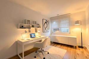 NEUBAU-3-Zimmer-Gartenwohnung mit Süd-Terrasse + wohnlich ausgebautem Souterrain (2 Räume + 2. Bad) – Kranichweg 33, 81827 Waldtrudering, München – Vorschaubild 8