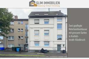 Zwei gepflegte Mehrfamilienhäuser
mit grossem Garten in Krefeld-Inrath – Die vollständige Adresse der Immobilie erhältst du vom Anbieter., 47803 Inrath/Kliedbruch, Krefeld – Vorschaubild 1