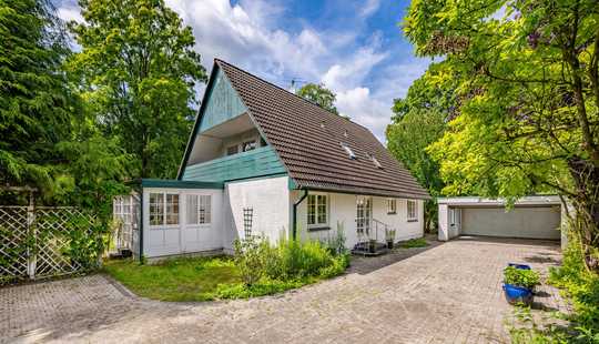 Bild von Einfamilienhaus mit Freiraum für Ihre Wünsche – mitten im grünen Klövensteen!