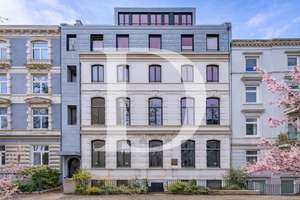 Optimal zum Wohnen und Arbeiten: Exklusive Hochparterrewohnung mit separater Einliegerwohnung – Laufgraben 37, 20146 Rotherbaum, Hamburg – Vorschaubild 2