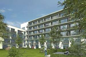 Provisionsfrei v. Besitzer zur Vermietung: Ein tolles Studentenapartment  inkl. Einbauküche – Ricarda-Huch-Straße 1, 80807 Milbertshofen, München – Vorschaubild 5