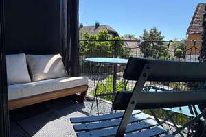 Traumhafte möblierte  2 Zi-Neubau-Whg am Park, Nähe U2/S7/Bus,  1. OG, Loggia, 1.575 €, v. privat!  – Oggersheimer str. 20, 81539 Balanstraße-West, München – Vorschaubild 8