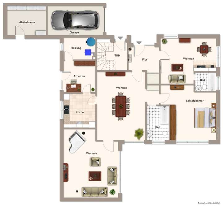 Grundriss Erdgeschoss 