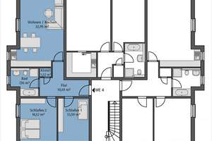 Freie 3-Zimmer-Wohnung*EBK* Sonnenbalkon & Stellplatz – Adlergestell 760, 12527 Schmöckwitz, Berlin – Vorschaubild 21