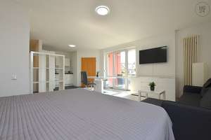 Modern möblierte 1-Zimmerwohnung in Würzburg/Heuchelhof mit Wlan