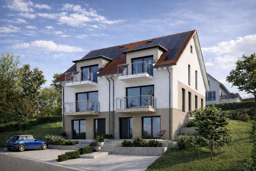 Immobilie in Eppishausen - Schlüsselfertig ins Eigenheim – Neubau-Doppelhaushälfte in Eppishausen - Bild 2