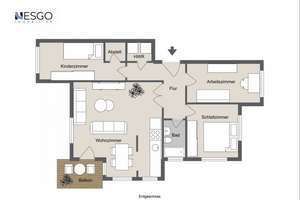 Moderne Wohnung in tadellosem MFH - Lichtdurchflutete 4 Zi-Whg mit Balkon, Stellplatz und Gäste-WC – Die vollständige Adresse der Immobilie erhältst du vom Anbieter., 12355 Rudow, Berlin – Vorschaubild 10