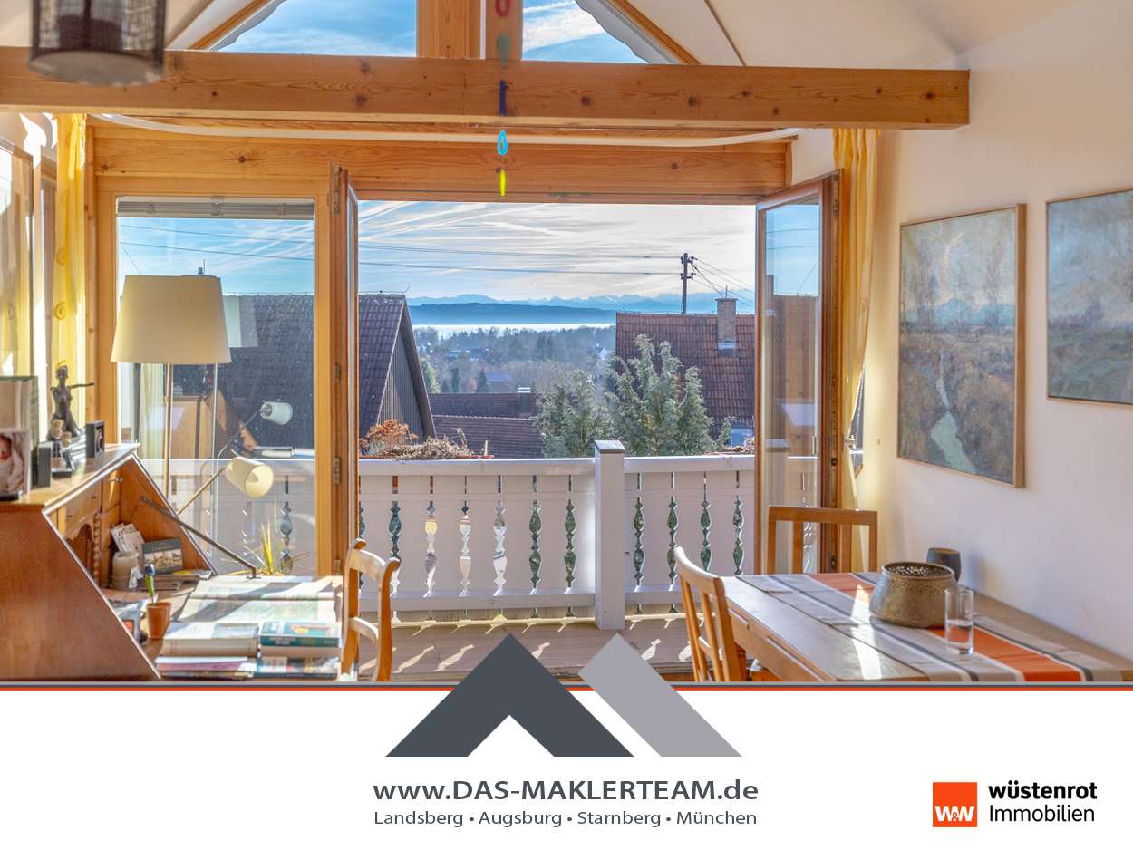 Immobilie in Schondorf am Ammersee - Wohnen über dem See – Charmante Maisonettewohnung mit Alpenpanorama - Bild 16