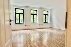 Saniertes Denkmal – bezugsfreie 3 Zimmer Wohnung - Balkon & Einbauküche mit Energieklasse A – 4315 Volkmarsdorf, Leipzig – Vorschaubild 3