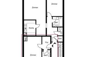 Frisch sanierte City-Wohnung mit Balkon – charmant wohnen Ecke Leinpfad in Winterhude – Die vollständige Adresse der Immobilie erhältst du vom Anbieter., 22301 Winterhude, Hamburg – Vorschaubild 21