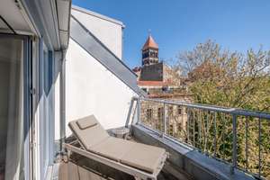 Schöne Dachgeschosswohnung mit Terrasse und Kamin in der Nähe zum Teutoburger Platz – Die vollständige Adresse der Immobilie erhältst du vom Anbieter., 10119 Prenzlauer Berg, Berlin – Vorschaubild 5