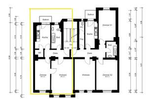 * Provisionsfrei! 2 Zimmer, top saniert, Balkon & Altbaucharme im Szeneviertel Gostenhof! * – Schreyerstraße 16, 90443 Gostenhof, Nürnberg – Vorschaubild 15