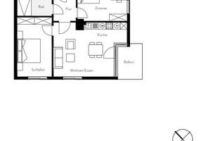 Moderne 2-Zimmer Wohnung mit EBK/Balkon in Bonn-Dransdorf – Die vollständige Adresse der Immobilie erhältst du vom Anbieter., 53121 Endenich, Bonn – Vorschaubild 11