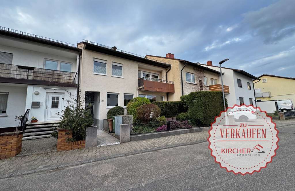 Immobilie in Wiesloch - Zweifamilien Reihenmittelhaus in Wiesloch (1 Wohneinheit bezugsfrei) - Bild 0