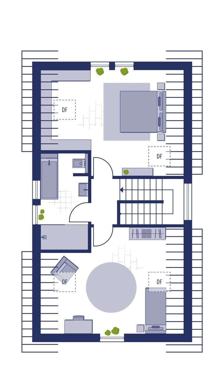 Grundriss Dachgeschoss