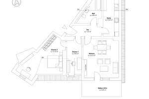 Exklusive 3‑Zi.-DG-Wohnung mit Stellplatz & Balkon in top sanierter Stadtvilla nahe City‑Galerie – Raunerstraße 23, 86153 Am Schäfflerbach, Augsburg – Vorschaubild 24