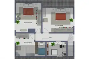 Idyllisches Wohnen: 
Einfamilienhaus mit weitläufigem Garten – Leipzig (Kreis) – Vorschaubild 27