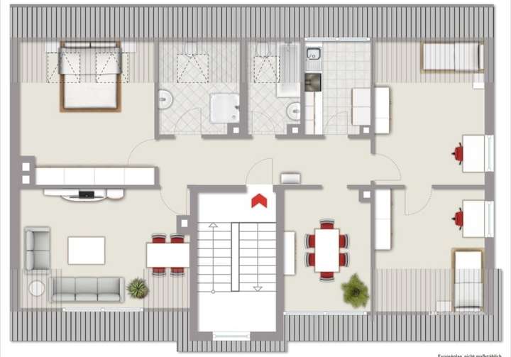 Grundriss Dachgeschoss