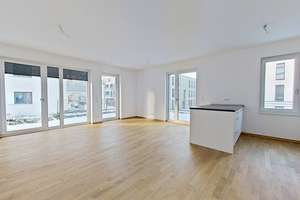 Zusammenziehen im Neubau-Stil: Modernes Erdgeschoss-Refugium mit extra viel Freiraum