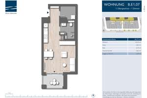 Kompakte 1-Zimmerwohnung mit Balkon – Gerbermühlstraße 19, 60594 Sachsenhausen-Nord, Frankfurt am Main – Vorschaubild 7