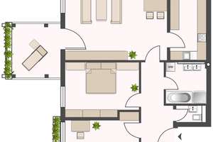 "Schönes Wohnen hier`" - gepflegte Wohnung mit Balkon in Augsburg-Haunstetten – Die vollständige Adresse der Immobilie erhältst du vom Anbieter., 86179 Haunstetten-Süd, Augsburg – Vorschaubild 15