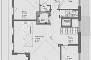 Wohnen auf höchstem Niveau – Exklusives Penthouse mit außergewöhnlichem Wohnkomfort! – Die vollständige Adresse der Immobilie erhältst du vom Anbieter., 45134 Stadtwald, Essen – Vorschaubild 17