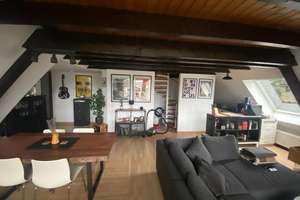 Stilvolle Maisonette 2 Zi. Whg. in Wiesbaden Aarstr. mit großem Balkon und Blick ins Grüne 