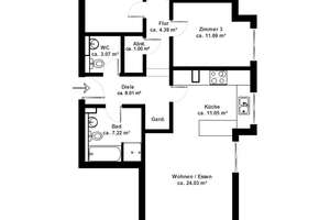 Wohntraum an der Grenze zu Wellingsbüttel – Die vollständige Adresse der Immobilie erhältst du vom Anbieter., 22175 Bramfeld, Hamburg – Vorschaubild 11