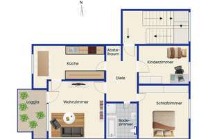Düsseldorf-Eller: Helle 3-Zimmer-Wohnung mit gemütlicher Loggia – Die vollständige Adresse der Immobilie erhältst du vom Anbieter., 40229 Eller, Düsseldorf – Vorschaubild 14