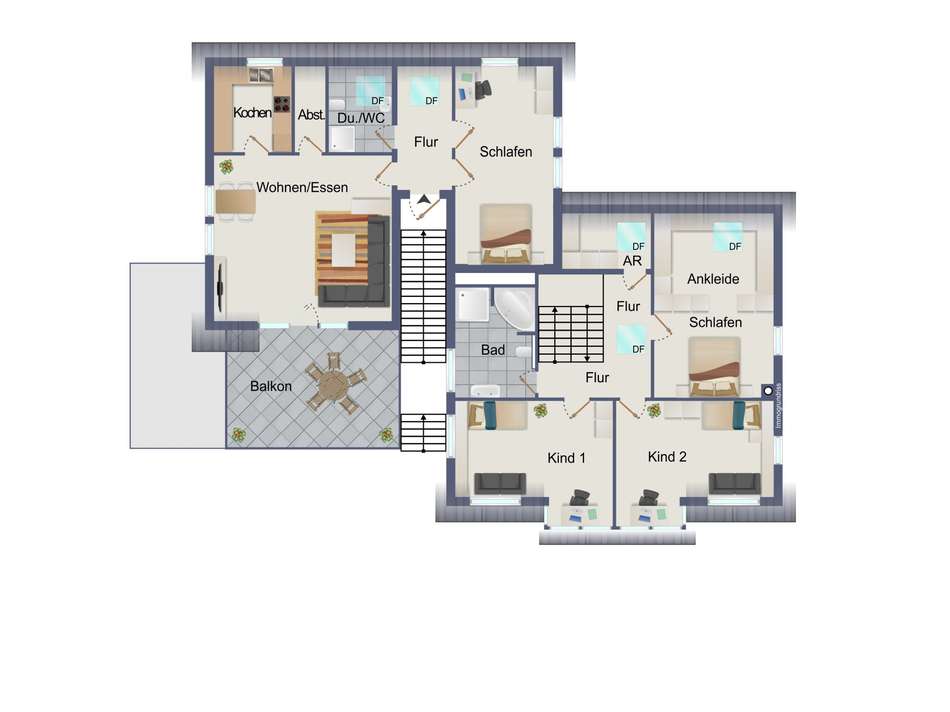 Grundriss  DG