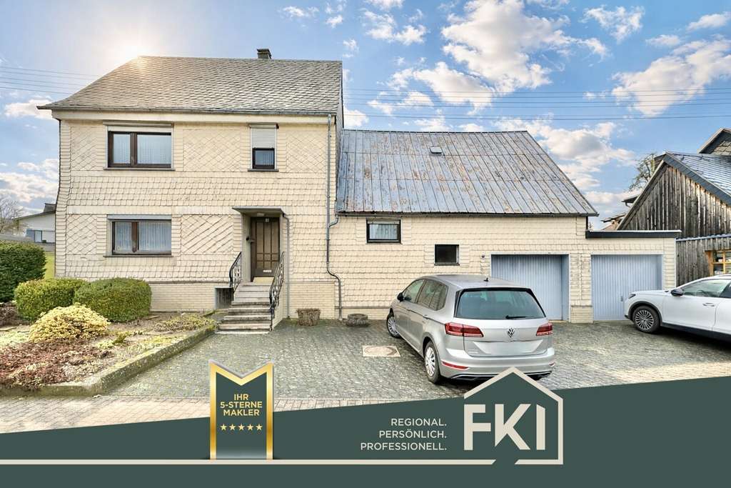 Immobilie in Nisterau - **Gepflegtes Einfamilienhaus mit großem Grundstück nähe Bad Marienberg** - Bild 0