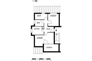 Gemütliche 1-Zimmerwohnung in Vorsfelde – Nordhausener Str. 4, 38448 Vorsfelde, Wolfsburg – Vorschaubild 2