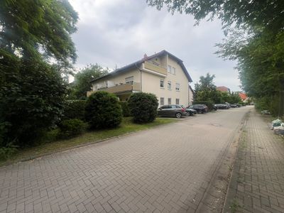 1-Zimmer-Apartment: Effizient geschnittene Wohnung in Ludwigsfelde mit Terrasse und Garten
