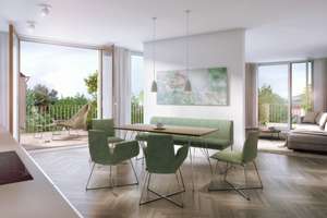 Urbanes Wohnen im Norden von Schwabing - 3 Zimmer mit großer Dachterrasse – Griegstrasse 22, 80809 Milbertshofen, München – Vorschaubild 4