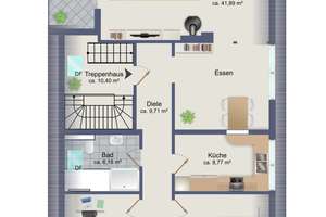 2015 komplett modernisiert ! Maisonette-Wohnung mit ca. 142 m² Wohnfläche & 2 TG-Stellplätzen – Die vollständige Adresse der Immobilie erhältst du vom Anbieter., 22149 Rahlstedt, Hamburg – Vorschaubild 29
