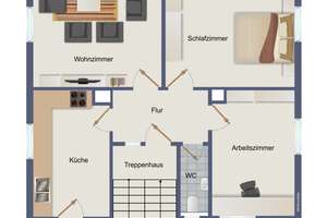 Familienidylle : Zentrumsnahes Zweifamilienhaus mit großem sonnigen Garten ! – Die vollständige Adresse der Immobilie erhältst du vom Anbieter., 72793 Pfullingen – Vorschaubild 35